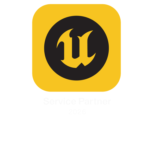 Unreal Engine Gold Service Partner badge