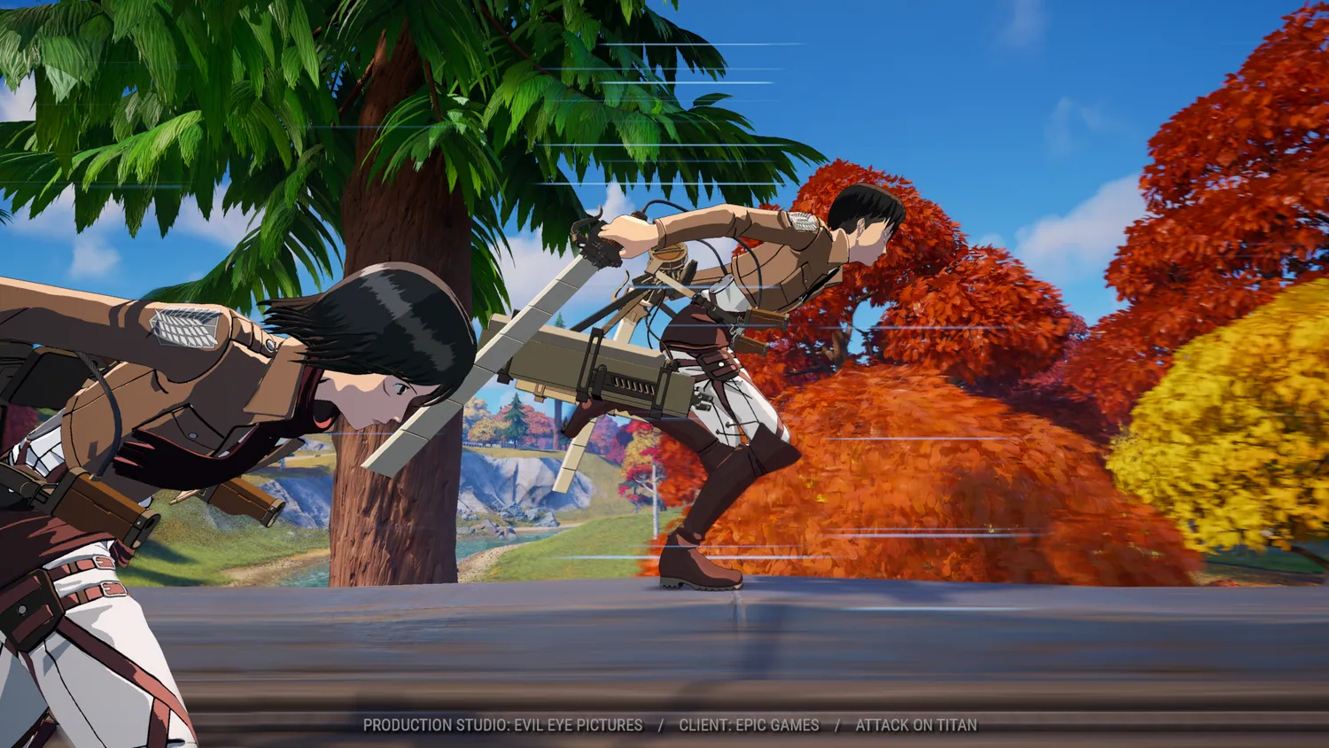 Attack on Titan: real-time animation by Evil Eye Pictures