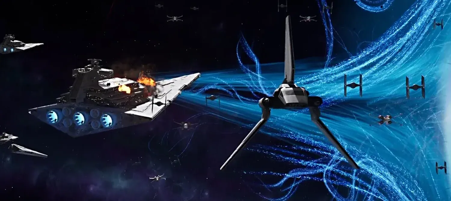 Death Star Sabotage in-game event: real-time animation by Evil Eye Pictures